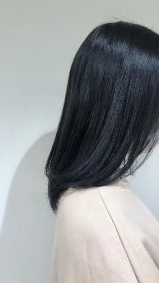 セミロング カラー 🧡マツダテ チヒロ🧡のヘアスタイル