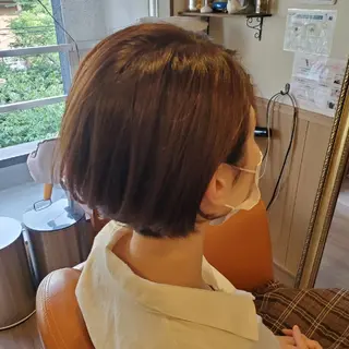 ショート カラー spa hair ark 富井直美のヘアスタイル