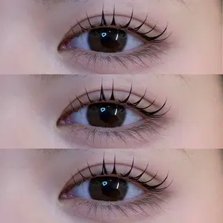 マツエク・マツパ 束感まつげ/ akino 🎀♡のマツエク・マツパデザイン