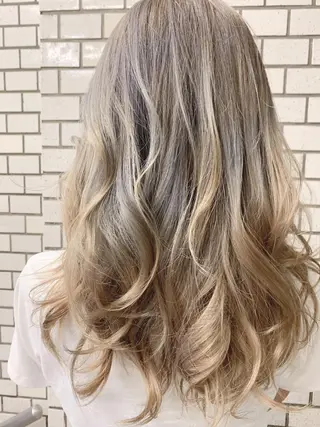 ロング カラー hair &eye LAWE.店長のヘアスタイル