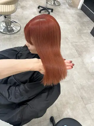 セミロング カラー 廣庭 勇人のヘアスタイル