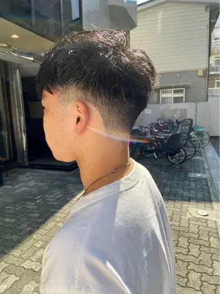 ショート パーマ メンズ 💈圧倒的メンズ特化 DAITO💈のヘアスタイル