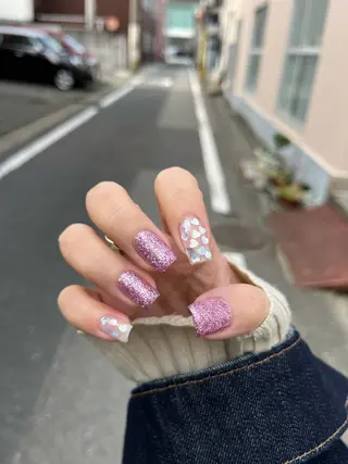 ネイル フォルチェ博多店 細田のネイルデザイン