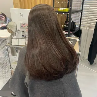 ロング カラー clan .のヘアスタイル