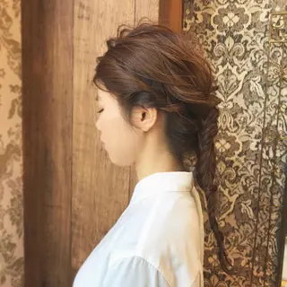ロング ヘアアレンジ HARUNA/ミセス 大人ショートヘアのヘアスタイル