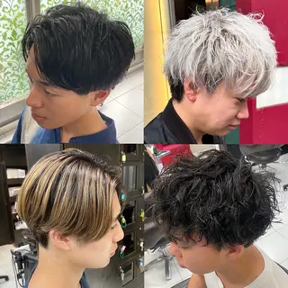メンズ 🫧ハイトーン/ ペールカラー🕊♡雛のヘアスタイル