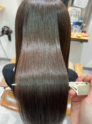 ロング カラー 髪質改善アンジュール かのんのヘアスタイル