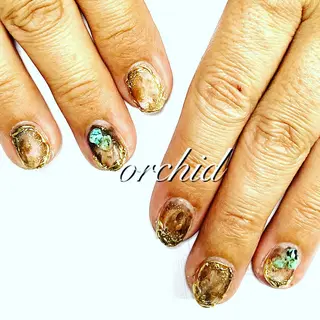 ネイル orchid ♡オーキッドのネイルデザイン