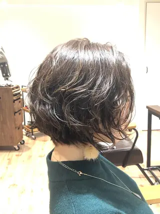 ショート パーマ Live店長 yumenaのヘアスタイル