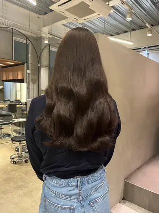 ロング 森山 葵のヘアスタイル