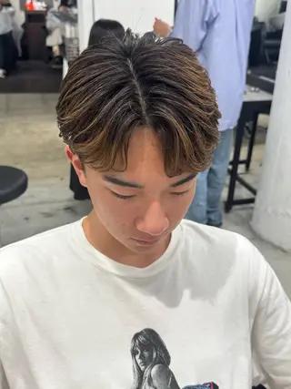 メンズ 岩佐 柚太のヘアスタイル