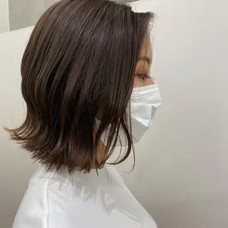 ミディアム ヘアアレンジ 韓国好き🇰🇷 美容師MIKUのヘアスタイル