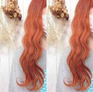 ロング カラー 渋谷:インナーカラー ／🍒エリカ🍒のヘアスタイル