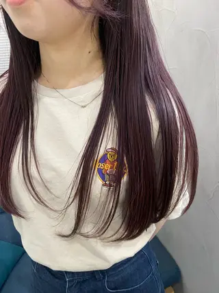 ロング カラー ヘアアレンジ 新宿☆ショートカット 🎀RISAのヘアスタイル