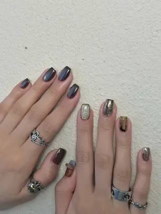 ネイル 西田 七海のネイルデザイン