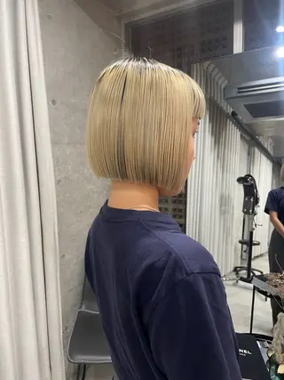 ミディアム カラー 表参道🌿赤み消し カラー/チナツのヘアスタイル