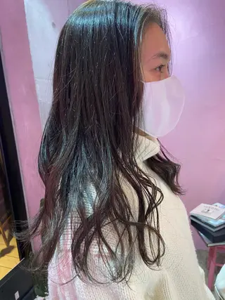 ロング カラー 艶感透明感カラー🤍 hinaのヘアスタイル