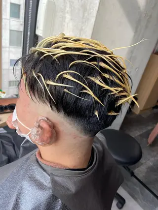 カラー メンズ 似合う髪型が 分からない方へのヘアスタイル