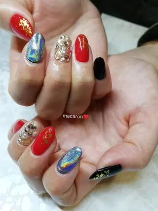 ネイル nail salon macaron のネイルデザイン