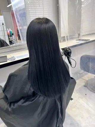 カラー 盛れる上質ワンホン ヘア🤍YUME🤍のヘアスタイル