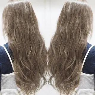 カラー ロング 辻 竜也　のヘアスタイル