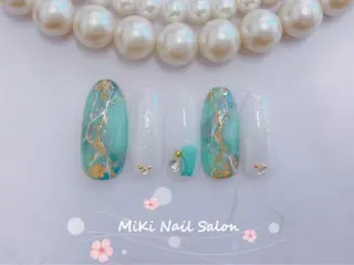 ネイル MiKi Nai池袋 長さだし得意のネイルデザイン