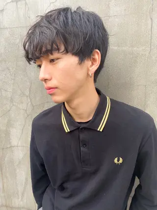 メンズ レイヤー/ボブパーマ ⭐️NAOKIのヘアスタイル