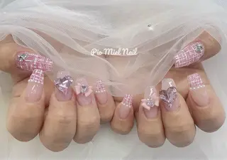 ネイル HANA 長さだしのネイルデザイン