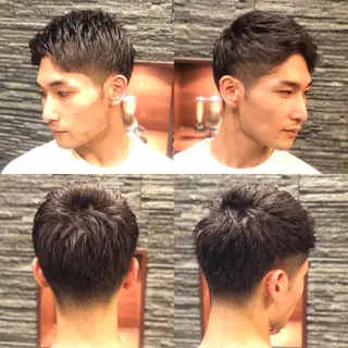 ショート ヘアアレンジ メンズ 萩原 勇樹のヘアスタイル