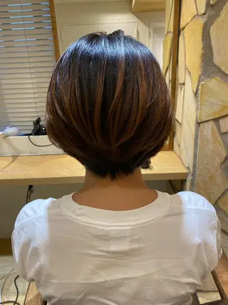 ショート kawabe maikoのヘアスタイル