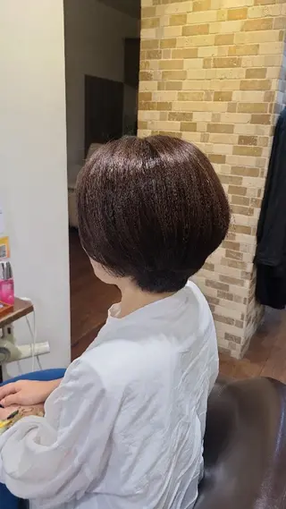 カラー ショート 透明感カラー/ ツヤ髪 石田のヘアスタイル