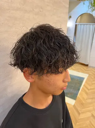 パーマ メンズ 💜N°大分💜 三浦のヘアスタイル