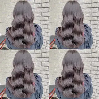 ロング カラー 成瀬スパイラル パーマ清水大隼のヘアスタイル