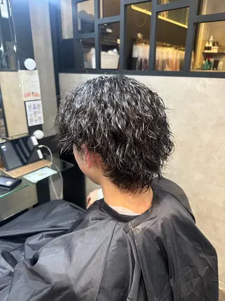 パーマ 奥田 星来のヘアスタイル