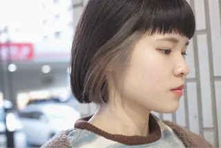 ショート カラー 小林 明彦のヘアスタイル
