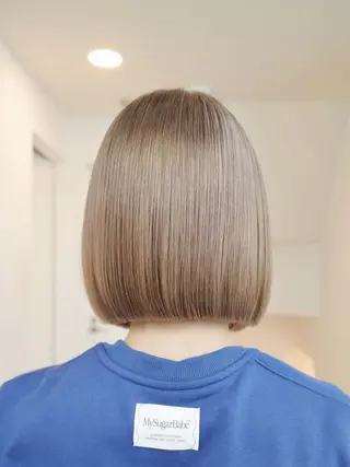 ショート カラー 🔷ダブルカラーハイ トーン🔷櫻井走のヘアスタイル