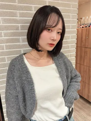 ショート 顔まわりカット/ボブ レイヤー/今城愛友花のヘアスタイル