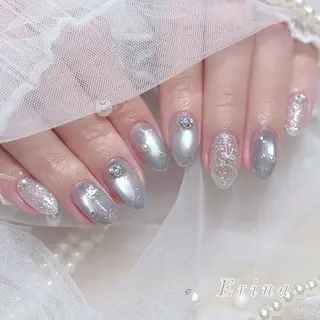 ネイル Erina🐱 フィルイン💅パラのネイルデザイン