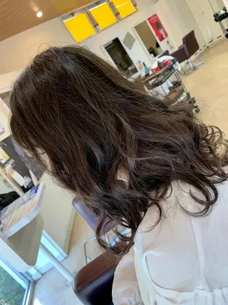 セミロング ヘアアレンジ 加藤 遥花のヘアスタイル