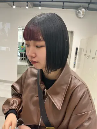 カラー 中村 彩夏のヘアスタイル