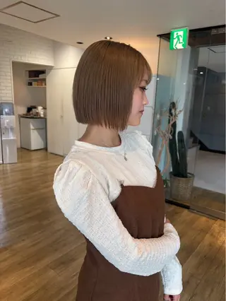 ミディアム 川畑 心子のヘアスタイル