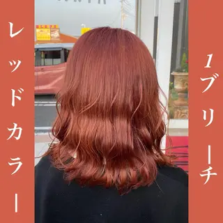 ミディアム カラー 【BIBBIDI】 MIKIのヘアスタイル