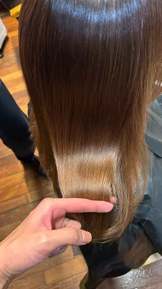 ロング 矢口 直樹のヘアスタイル