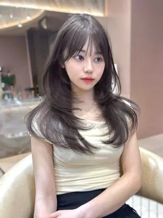 ショート レイヤー/韓国❣️ 髪質改善/e_kiのヘアスタイル