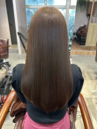 ロング 縮毛矯正特化❄️ Ibuki/東陽町のヘアスタイル