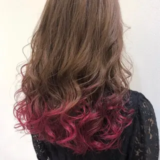 カラー 💎レイヤー／メンズ 💎沢田琴音のヘアスタイル