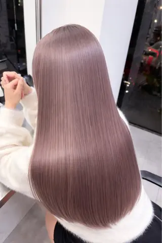 ロング カラー 蔭山 幸奈のヘアスタイル