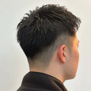 ショート カラー パーマ メンズ 朝楽メンズパーマ 🥇メンズカット吉田のヘアスタイル