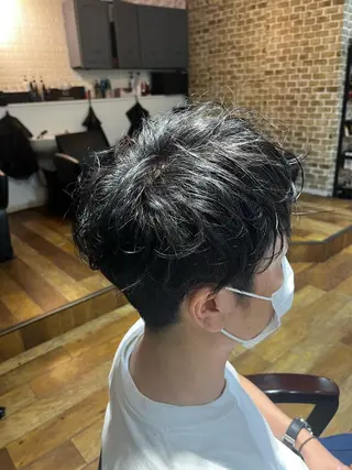 メンズ angelica布施 窪田隆平のヘアスタイル