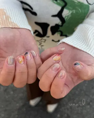 ショート renard nailのネイルデザイン